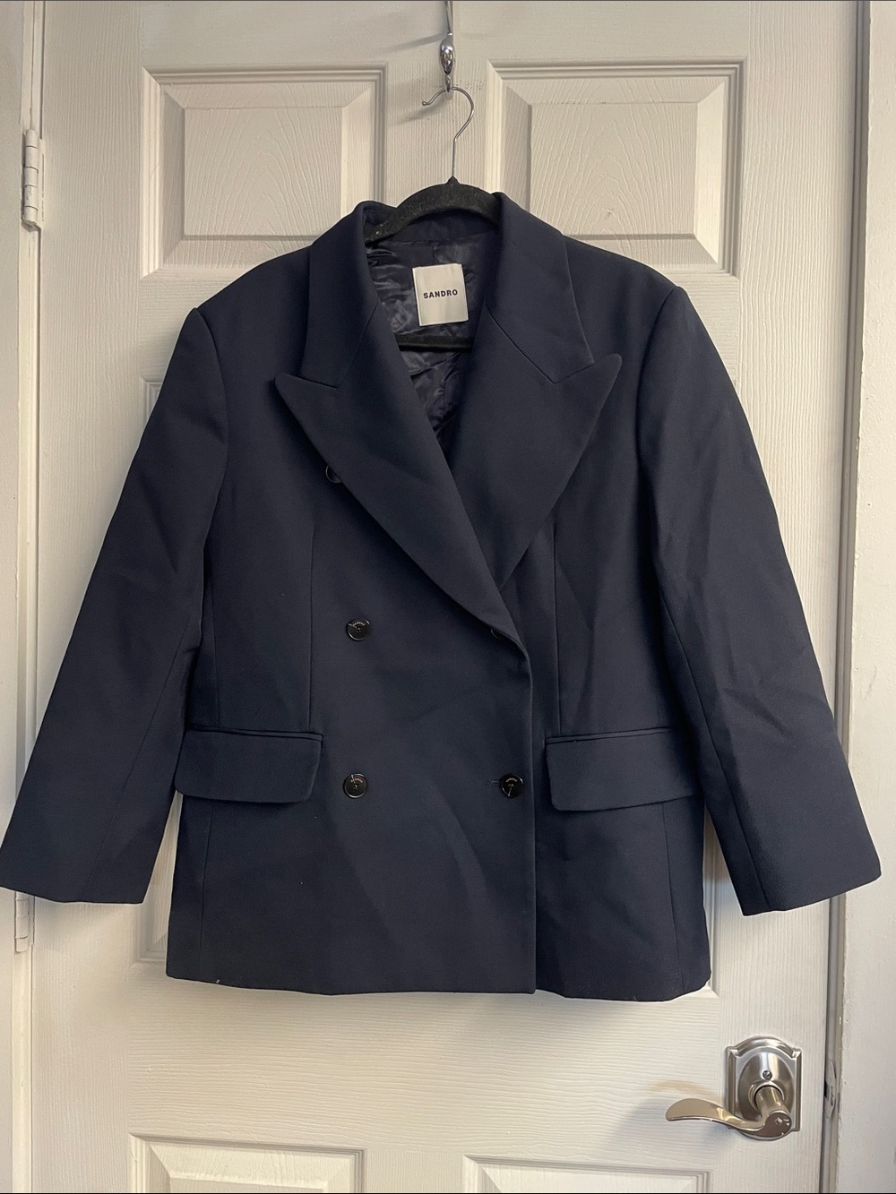 Royal Oversized Double-Breasted Blazer - Picture 4 of 7